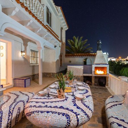 Fidalsa Grand Mediterranean Beachfront Villa Playa Flamenca Exterior foto