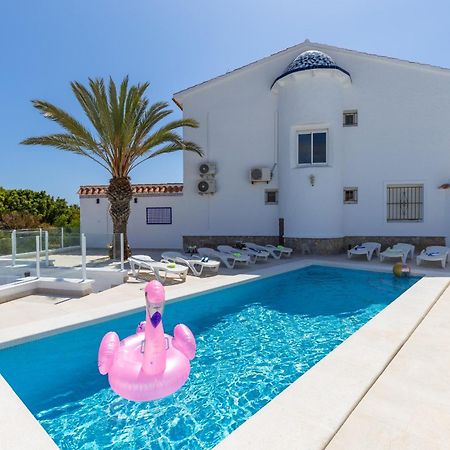 Fidalsa Grand Mediterranean Beachfront Villa Playa Flamenca Exterior foto