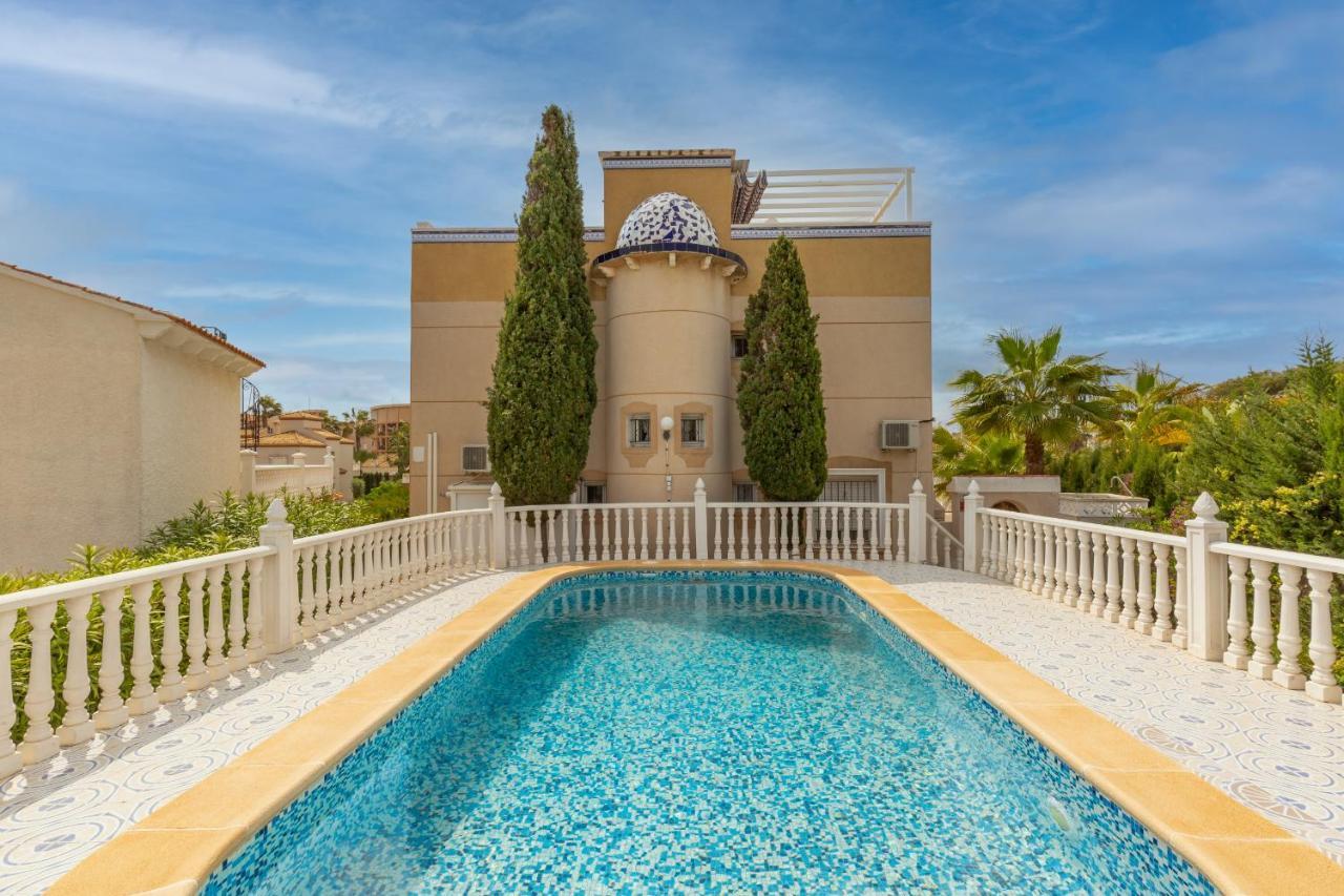 Fidalsa Grand Mediterranean Beachfront Villa Playa Flamenca Exterior foto