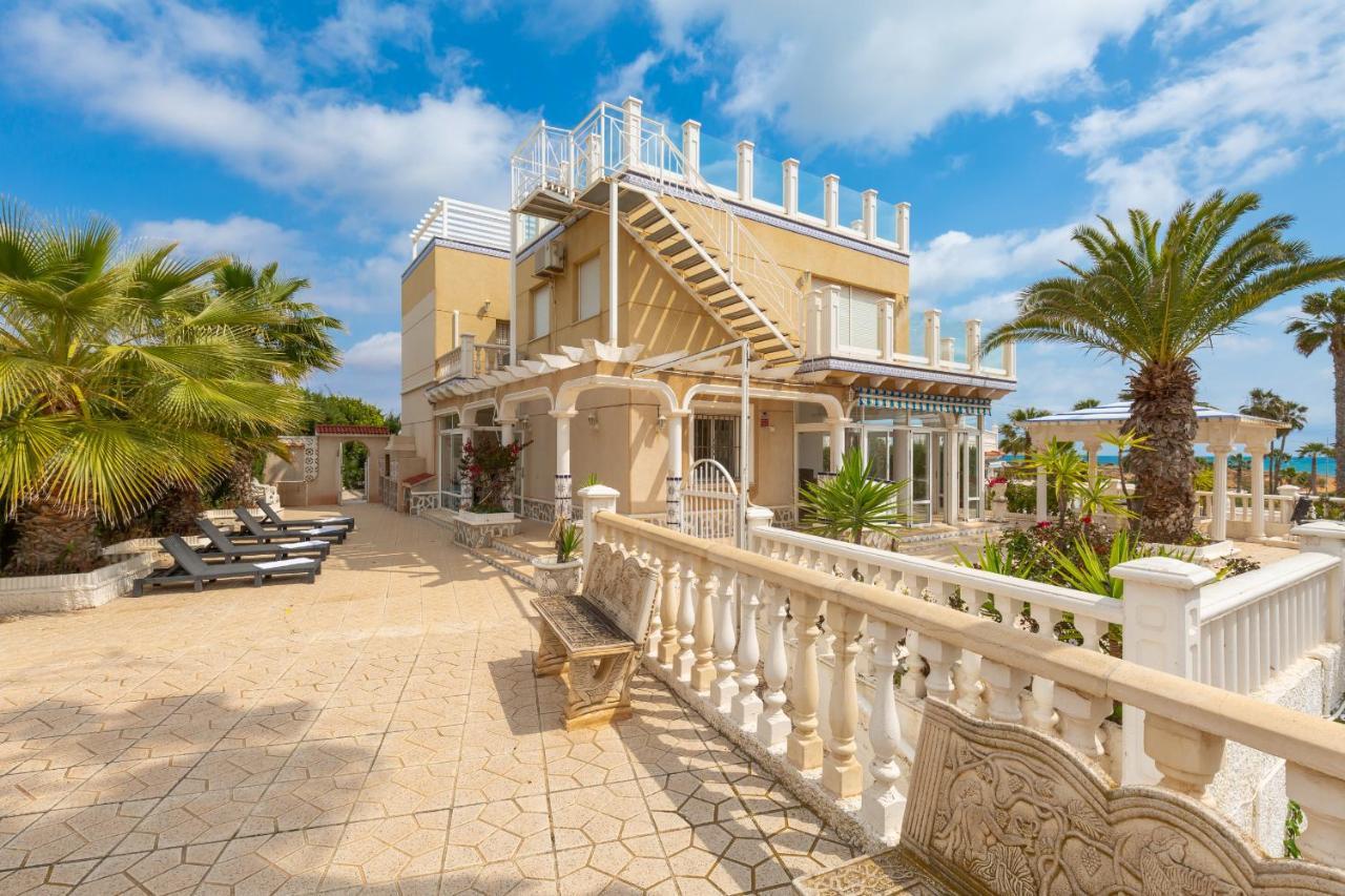 Fidalsa Grand Mediterranean Beachfront Villa Playa Flamenca Exterior foto