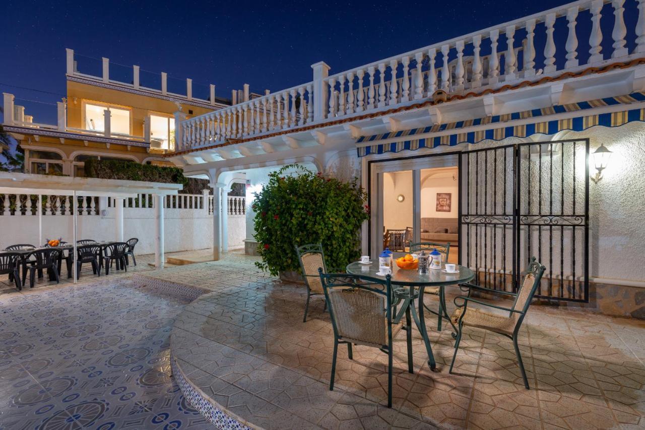 Fidalsa Grand Mediterranean Beachfront Villa Playa Flamenca Exterior foto