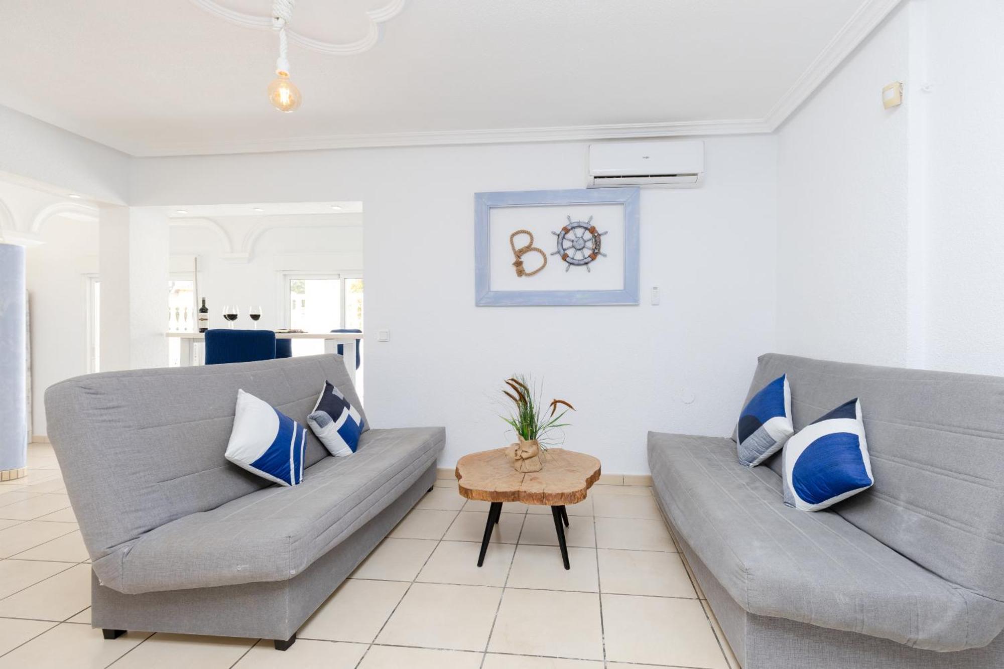 Fidalsa Grand Mediterranean Beachfront Villa Playa Flamenca Exterior foto