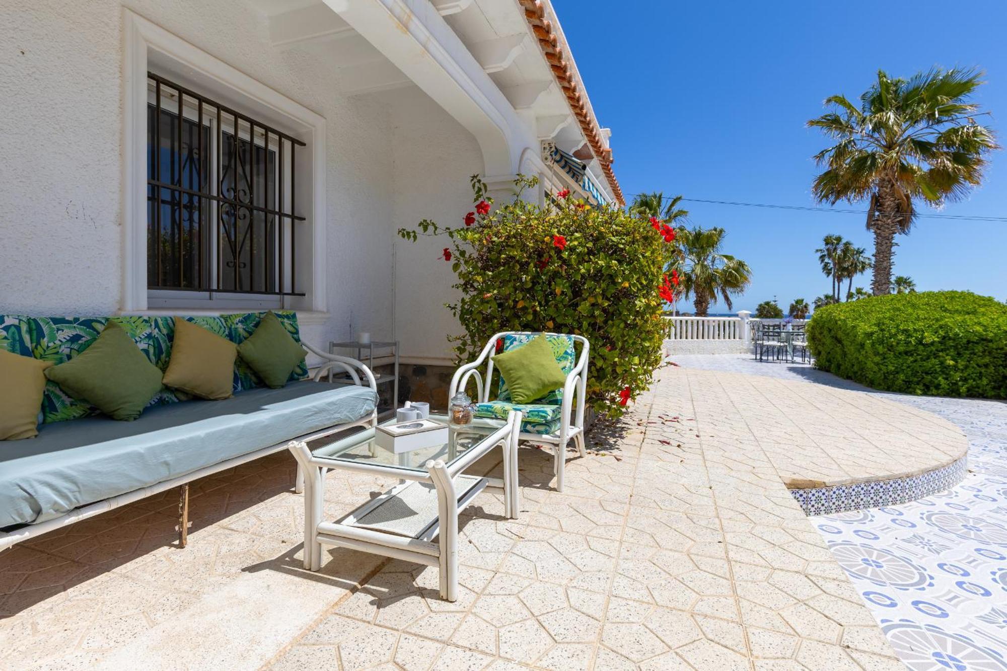 Fidalsa Grand Mediterranean Beachfront Villa Playa Flamenca Exterior foto
